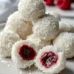 No-Bake Raspberry Coconut Balls – Easy, Delicious Treats