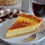 Old Fashioned Silky Creamy Custard Pie Recipe