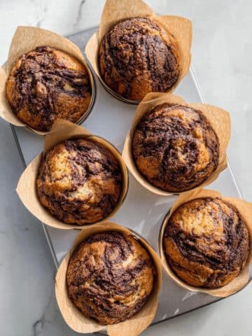 Banana Nutella Muffins Recipe