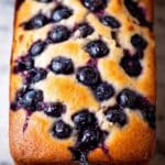 Lemon Blueberry Bread with Lemon Glaze Recipe