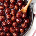 Spicy Cranberry BBQ Meatballs Recipe