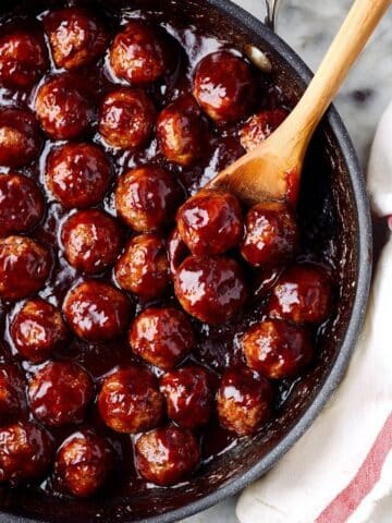 Spicy Cranberry BBQ Meatballs Recipe