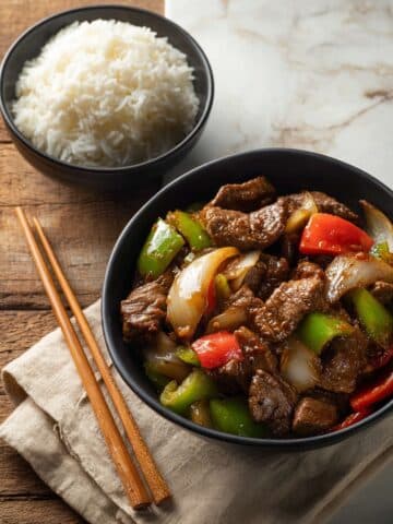 Slow Cooker Pepper Steak Recipe