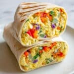 Veggie Breakfast Burritos Recipe