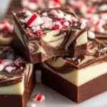 Peppermint Swirl Fudge Recipe