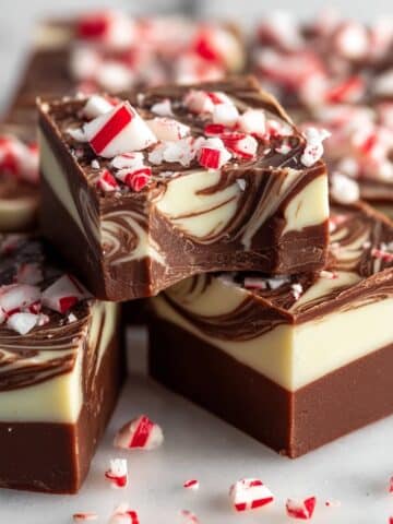 Peppermint Swirl Fudge Recipe