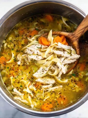 Instant Pot Chicken Noodle Soup Recipe