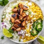 Street Corn Chicken Rice Bowl Recipe