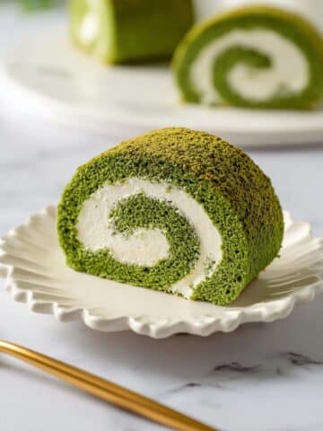 Matcha Roll Cake Recipe
