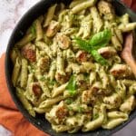 Creamy Chicken Pesto Pasta Recipe
