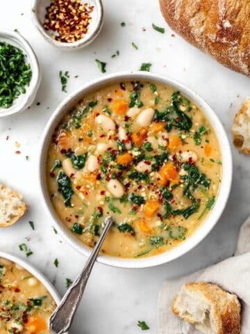 Tuscan White Bean Soup Recipe