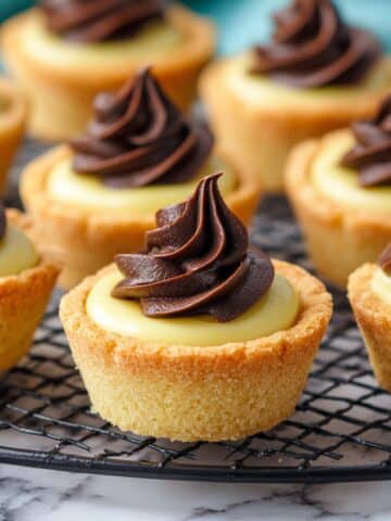 Boston Cream Pie Cookie Cups Recipe