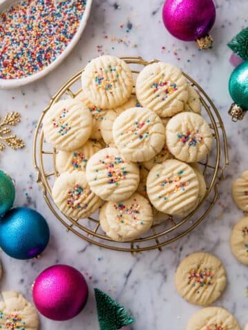 Whipped Shortbread Cookies Recipe