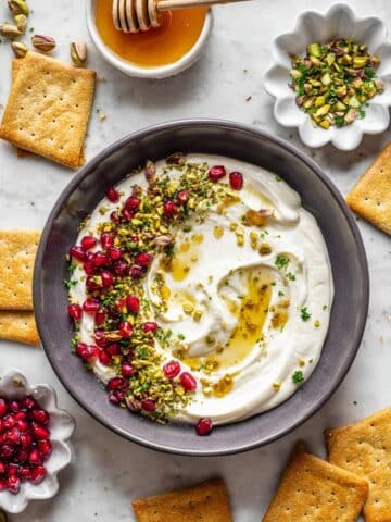 Creamy Whipped Feta Dip with Hot Honey Recipe