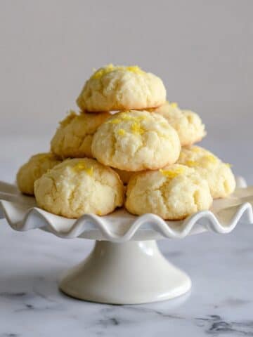 Lemon Ricotta Cookies with Lemon Glaze Recipe