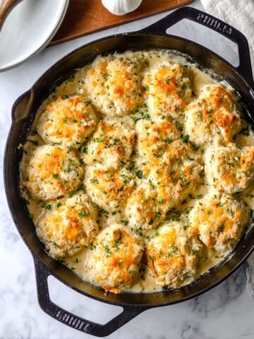 Cheddar Bay Biscuit Chicken Pot Pie Recipe