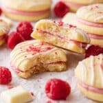 Raspberry Cream Sandwich Cookies Recipe