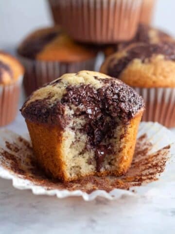 Banana Chocolate Swirl Muffins Recipe