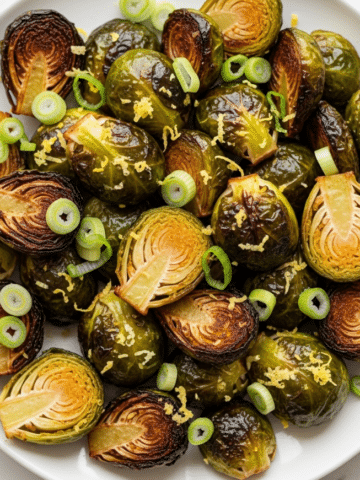 Honey Balsamic Roasted Brussels Sprouts Recipe