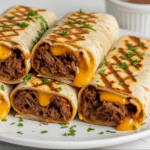 French Dip Tortilla Roll Ups Recipe