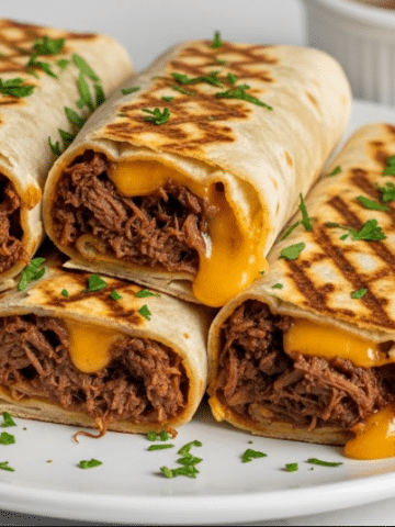 French Dip Tortilla Roll Ups Recipe