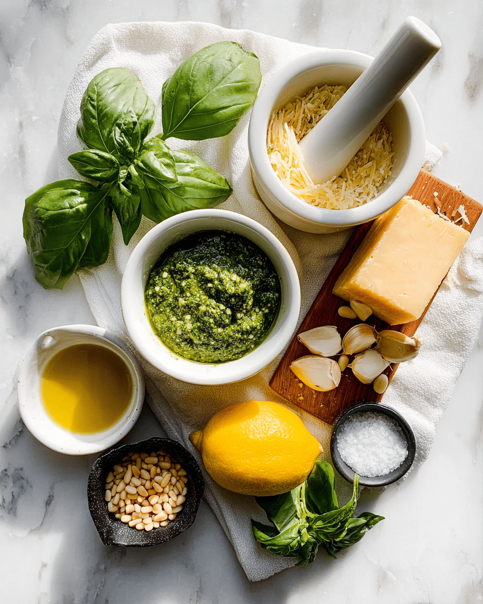 Mortar and Pestle Pesto with Food Processor Directions Recipe