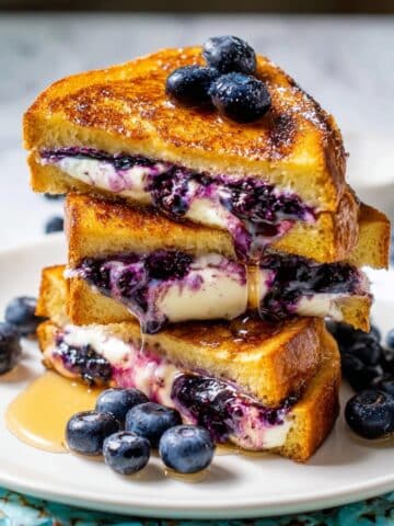 Blueberry Stuffed French Toast Recipe