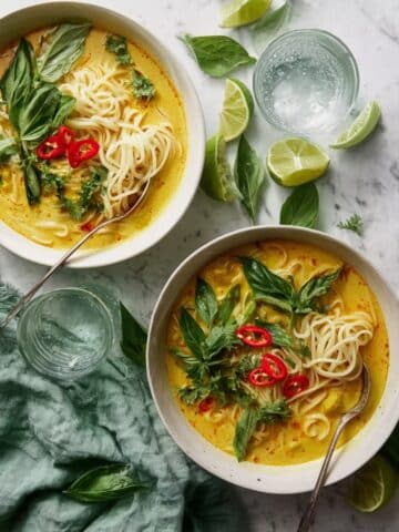 Curry Coconut Noodle Soup Recipe