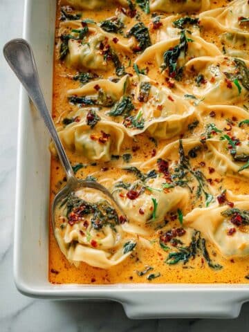 Viral Trader Joe's Dumpling Bake Recipe