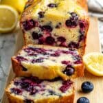 Lemon Blueberry Loaf with Lemon Syrup and Icing Recipe