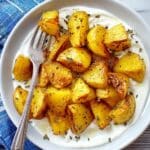 Authentic Greek Lemon Potatoes- Patates Fournou Lemonates Recipe