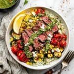 30-Minute Grilled Chimichurri Steak Bowl Recipe