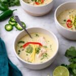 Thai Chicken Soup with Coconut Milk and Zoodles Recipe