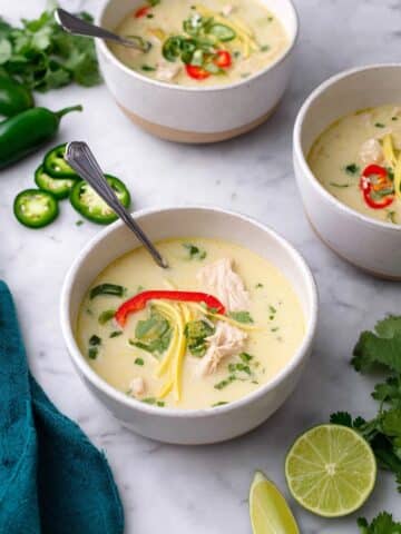 Thai Chicken Soup with Coconut Milk and Zoodles Recipe