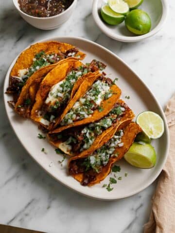 Authentic Birria Tacos with Tender Shredded Beef and Rich Broth Recipe