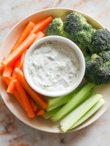High Protein Cottage Cheese Ranch Dip (3 Ingredients) Recipe