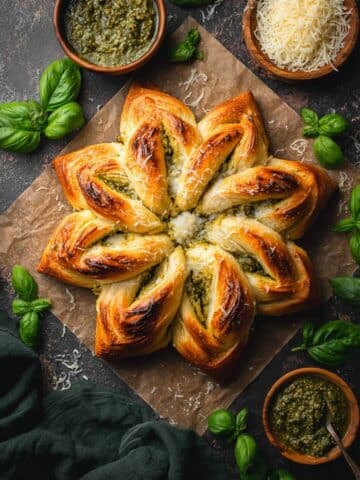 Pesto Star Bread Recipe
