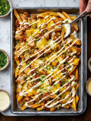Cajun Chicken Loaded Fries Recipe