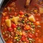 Crock Pot Hamburger Soup Recipe