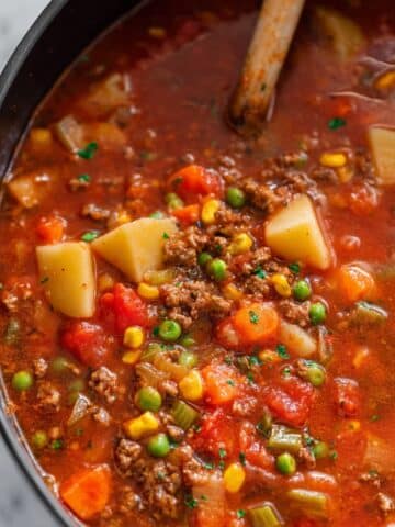 Crock Pot Hamburger Soup Recipe