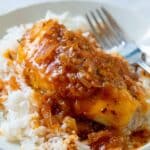 Crockpot Catalina Chicken with Peach Preserves Recipe