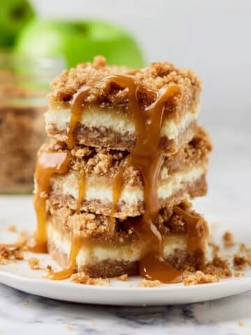 Caramel Apple Cheesecake Bars Recipe