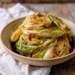 Stir-Fried Iceberg Lettuce with Soy and Oyster Sauces Recipe