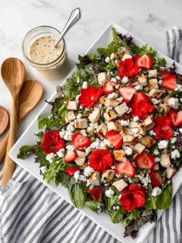 Strawberry Goat Cheese Salad Recipe
