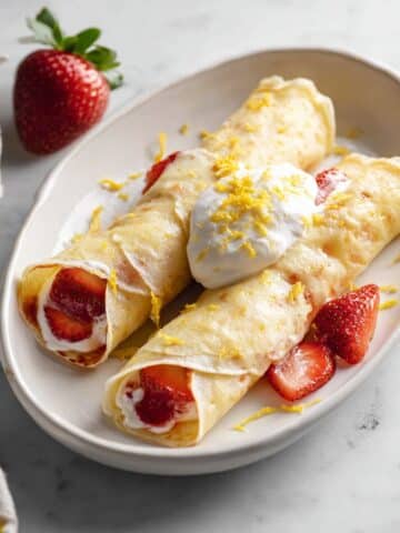 Easy Blender Crepes Recipe