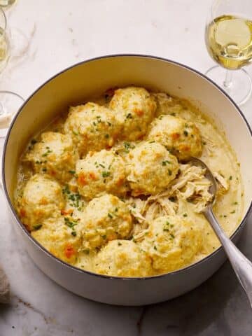 Chicken and Dumplings Skillet Recipe