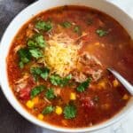 Weight Watchers Slow Cooker Taco Soup Recipe
