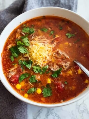 Weight Watchers Slow Cooker Taco Soup Recipe