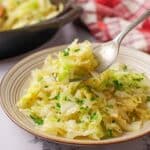 Easy Braised Green Cabbage Recipe