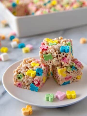 Lucky Charm Cereal Bars Recipe
